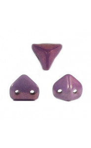 Les perles par Puca® Super-kheops beads Opaque Mix Amethyst Gold Ceramic Look  03000/15726